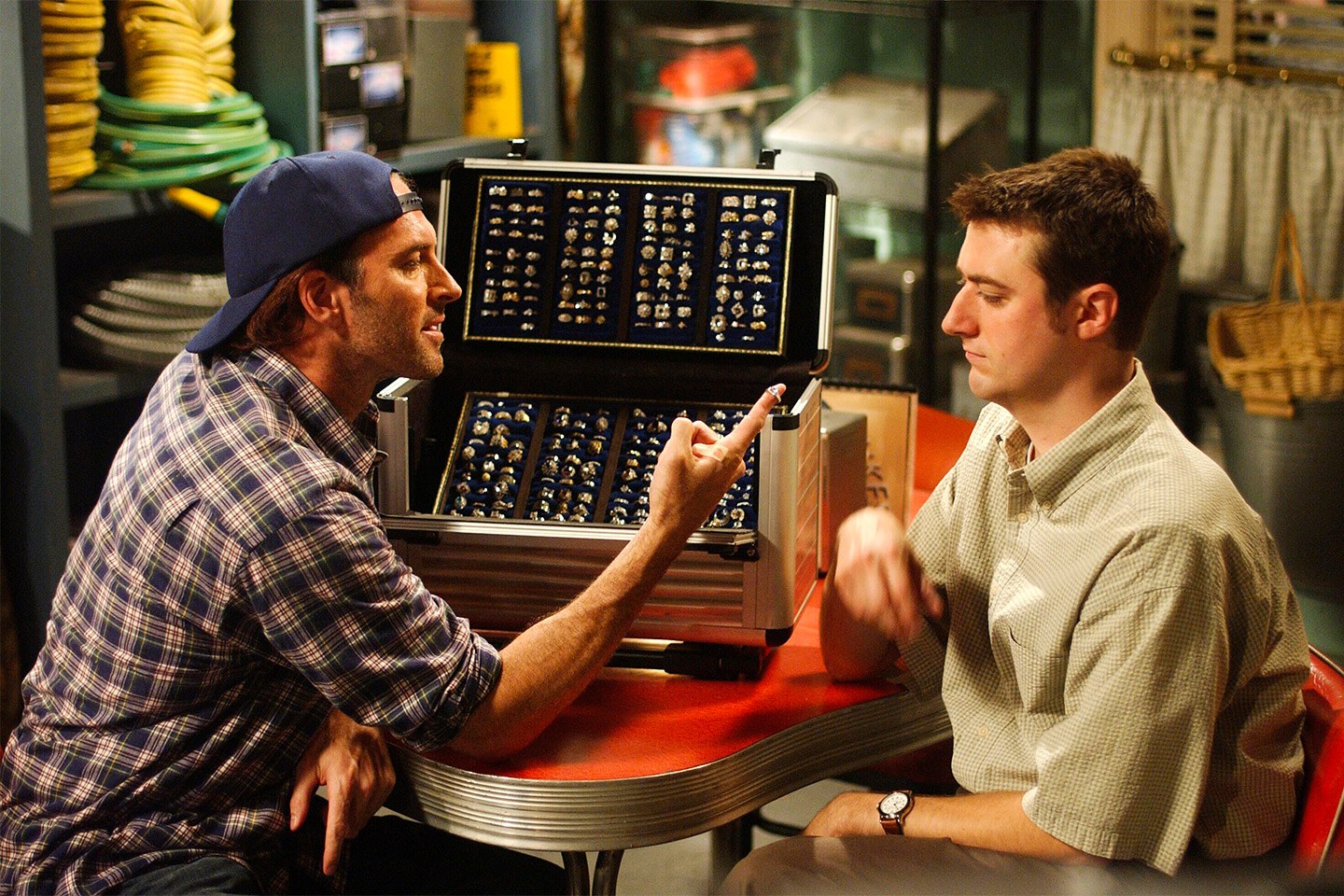 Films Et Séries Tv Avec Scott Patterson Una mamma per amica: Scott Patterson e Sean Gunn in un momento della