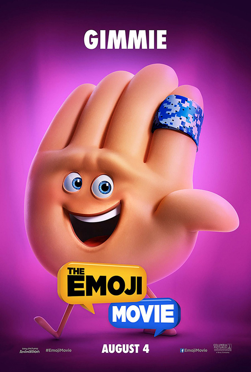 The Emoji Movie il character poster di Hi5 442583 Movieplayer.it