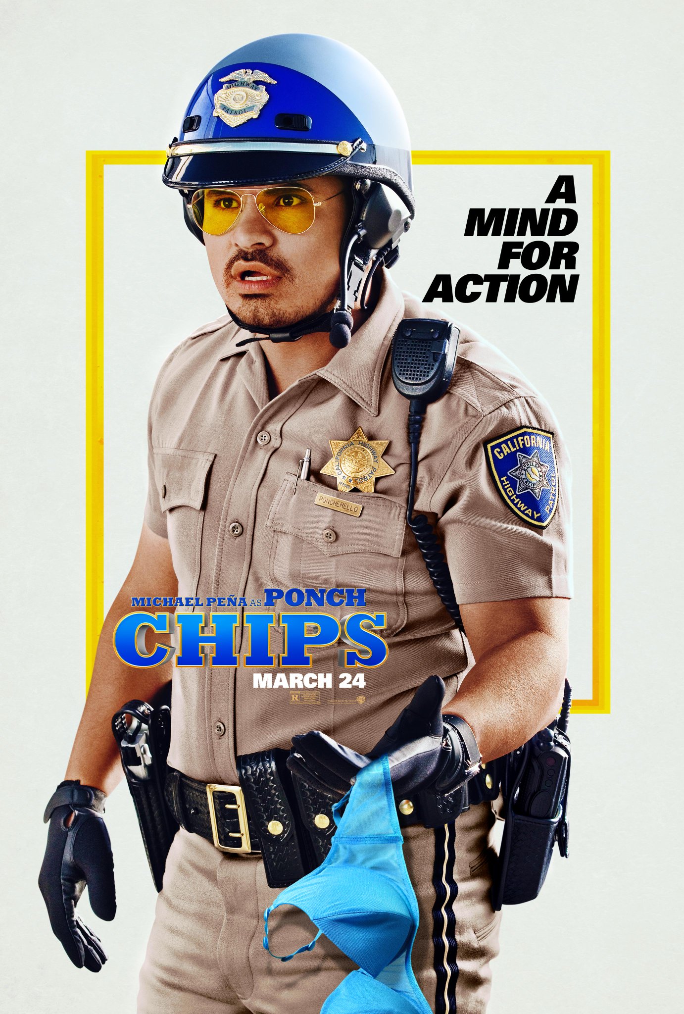 CHIPS il character poster di Michael Peña 446433 Movieplayer.it
