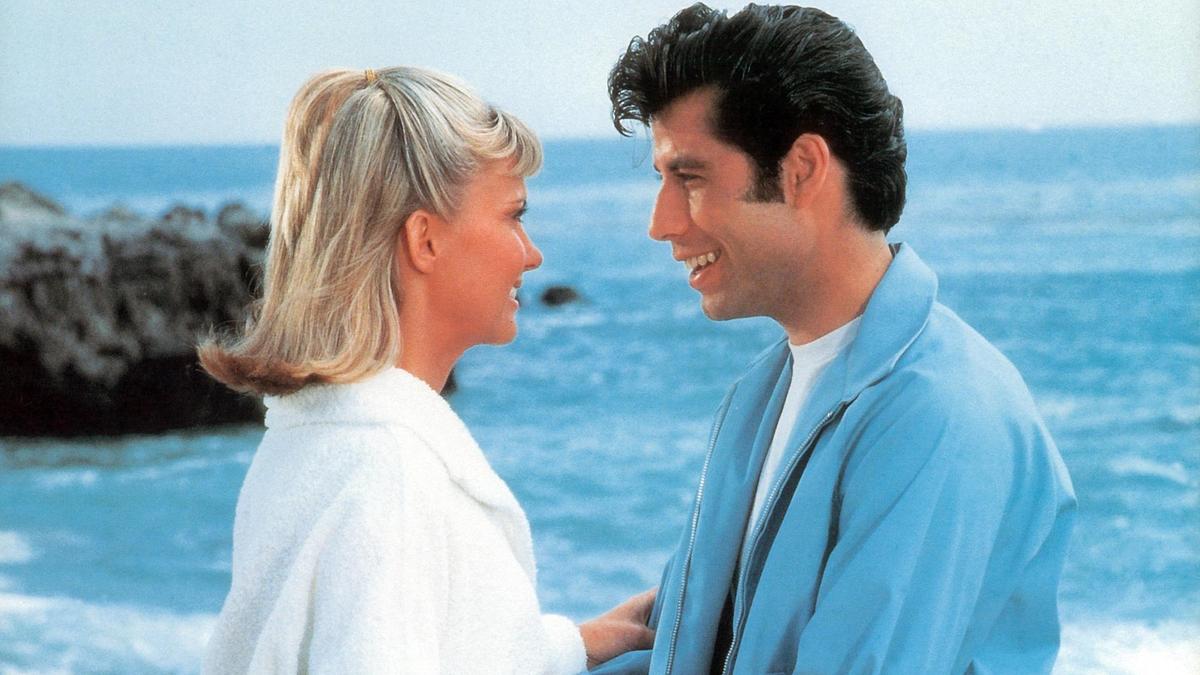 Grease Olivia NewtonJohn e John Travolta in una scena del celebre