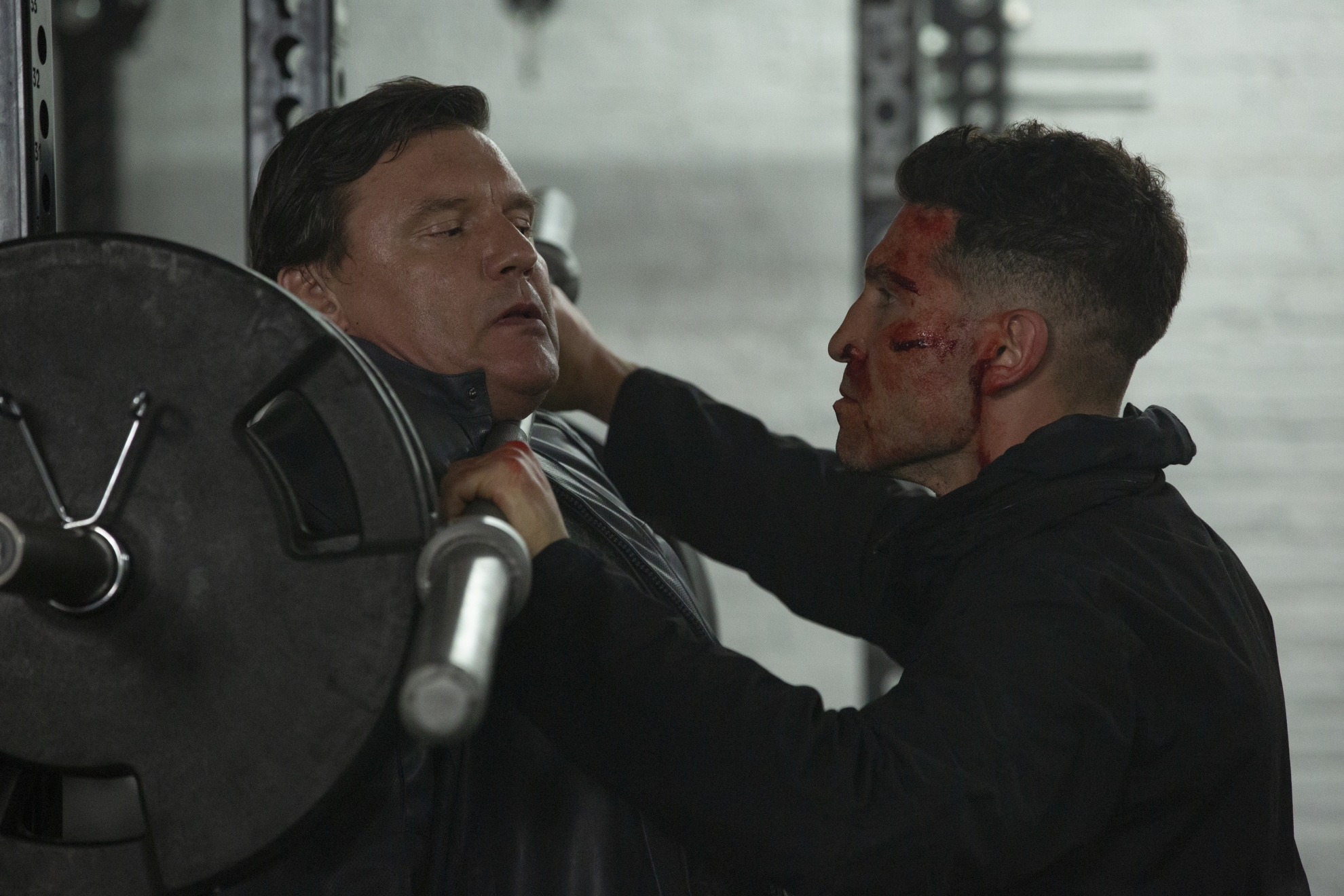 Jon Bernthal Films Et Programmes Tv The Punisher: Jon Bernthal in una scena d'azione della seconda stagione