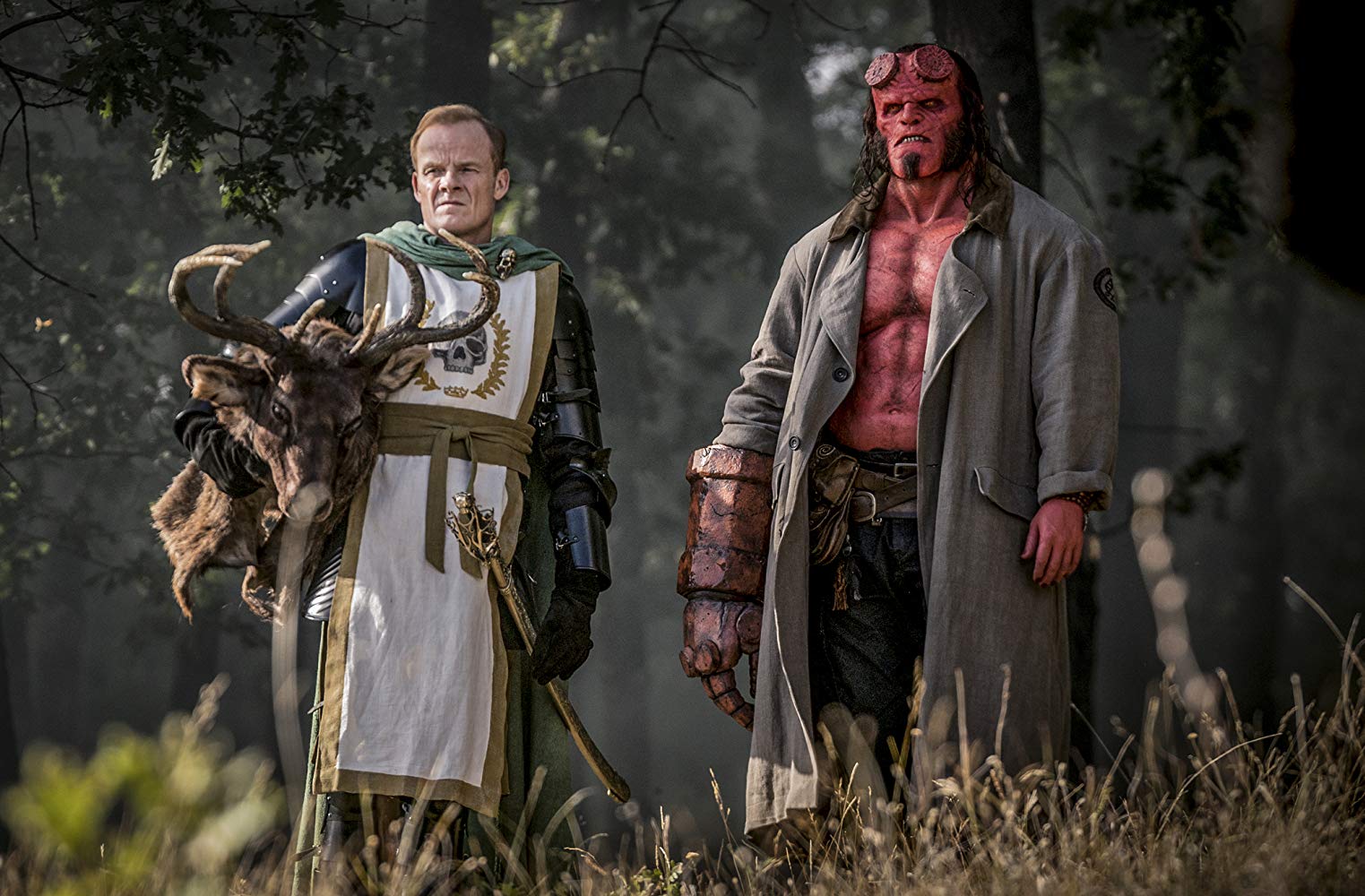 Hellboy: Alistair Petrie, David Harbour in una scena del film: 487276 ...