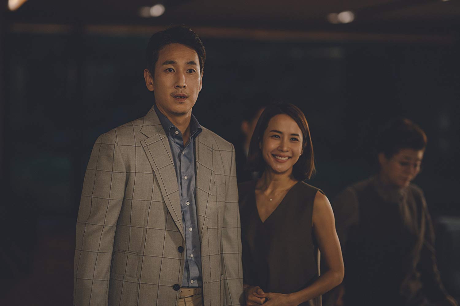 Parasite: una scena con Sun-kyun Lee e Yeo-Jeong Cho: 490718