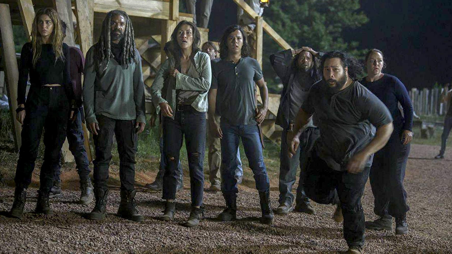 The Walking Dead Settima Stagione Streaming The Walking Dead: una scena dell'episodio Ascolta, della decima
