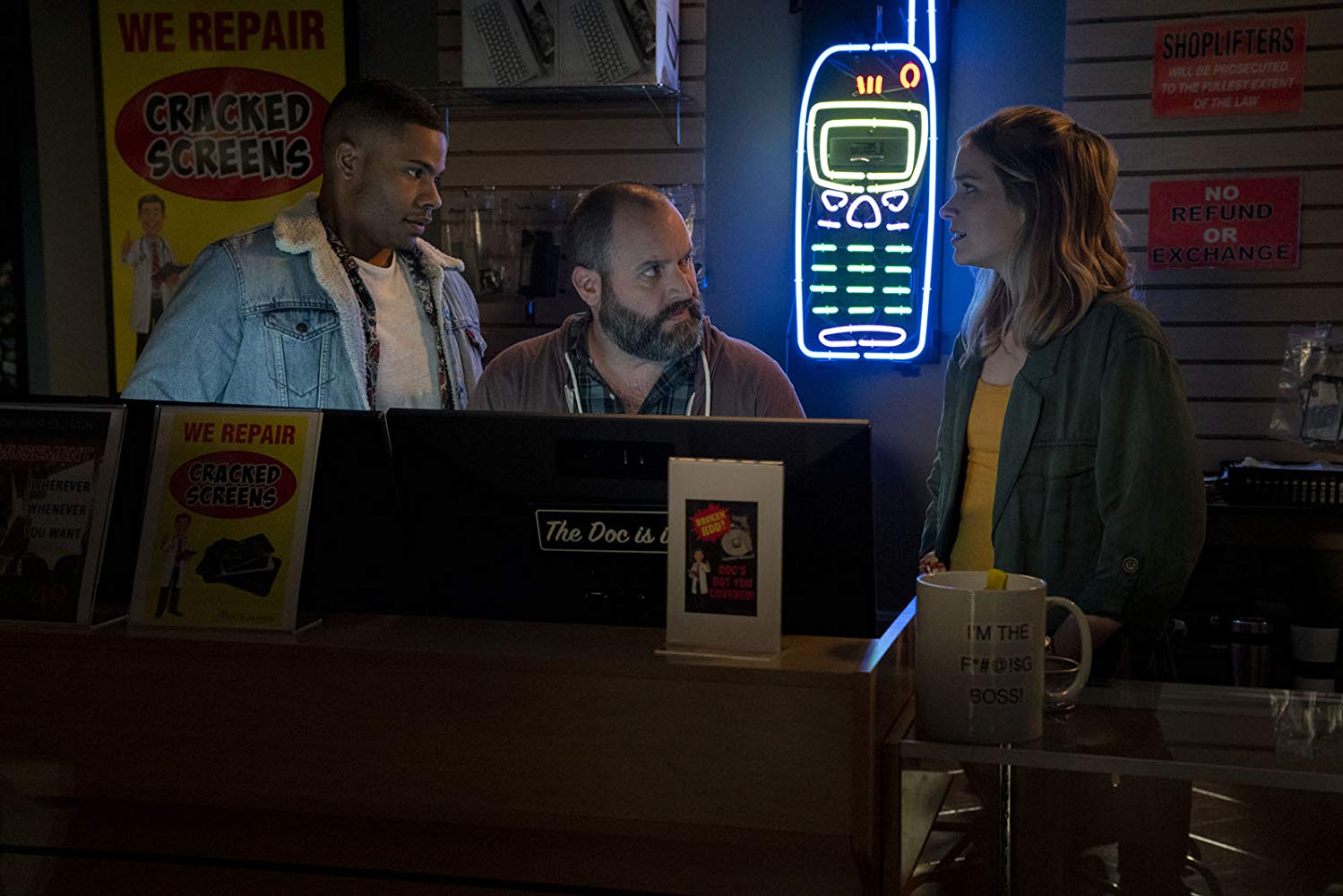 Countdown Film Streaming Gratuit Countdown: Jordan Calloway, Tom Segura, Elizabeth Lail in una scena del