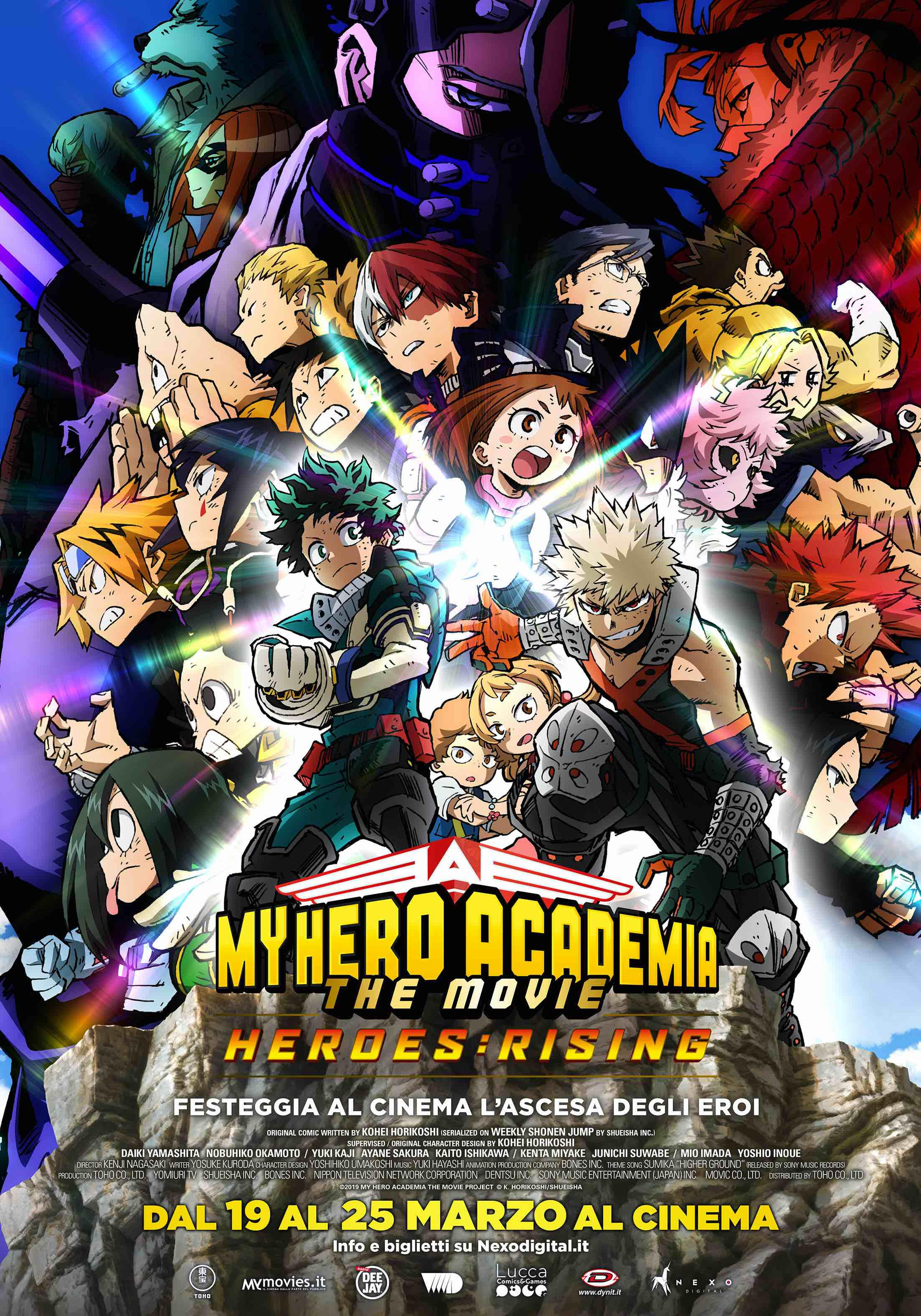 Tutti I Film Di My Hero Academia