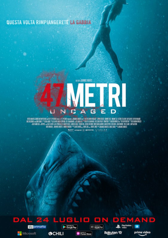 47 Meters Down Uncaged Streaming Vostfr Locandina di 47 Metri: Uncaged: 516344 - Movieplayer.it