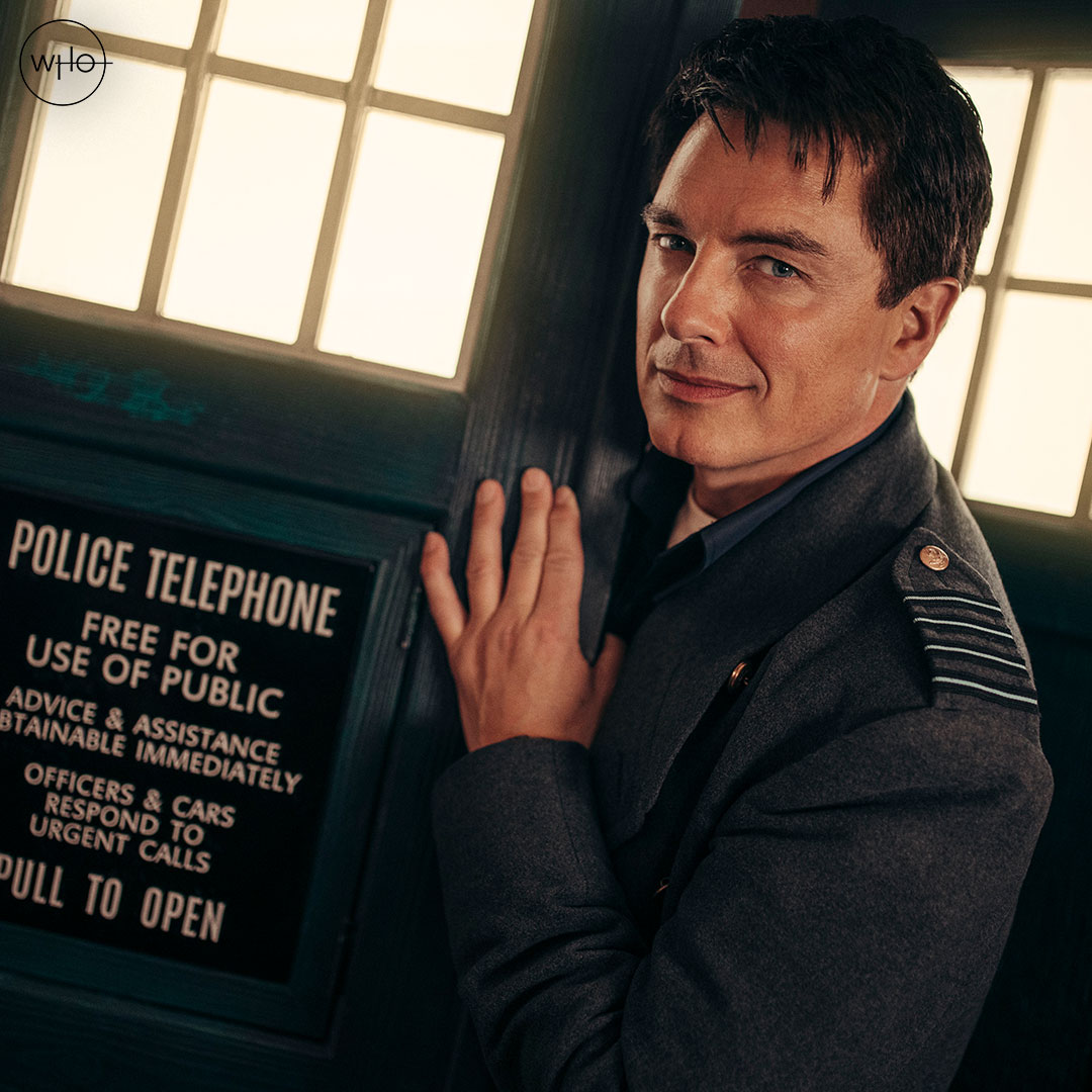 Doctor Who La Révolution Des Daleks Streaming Doctor Who; John Barrowman sul set di Revolution of the Daleks: 526063