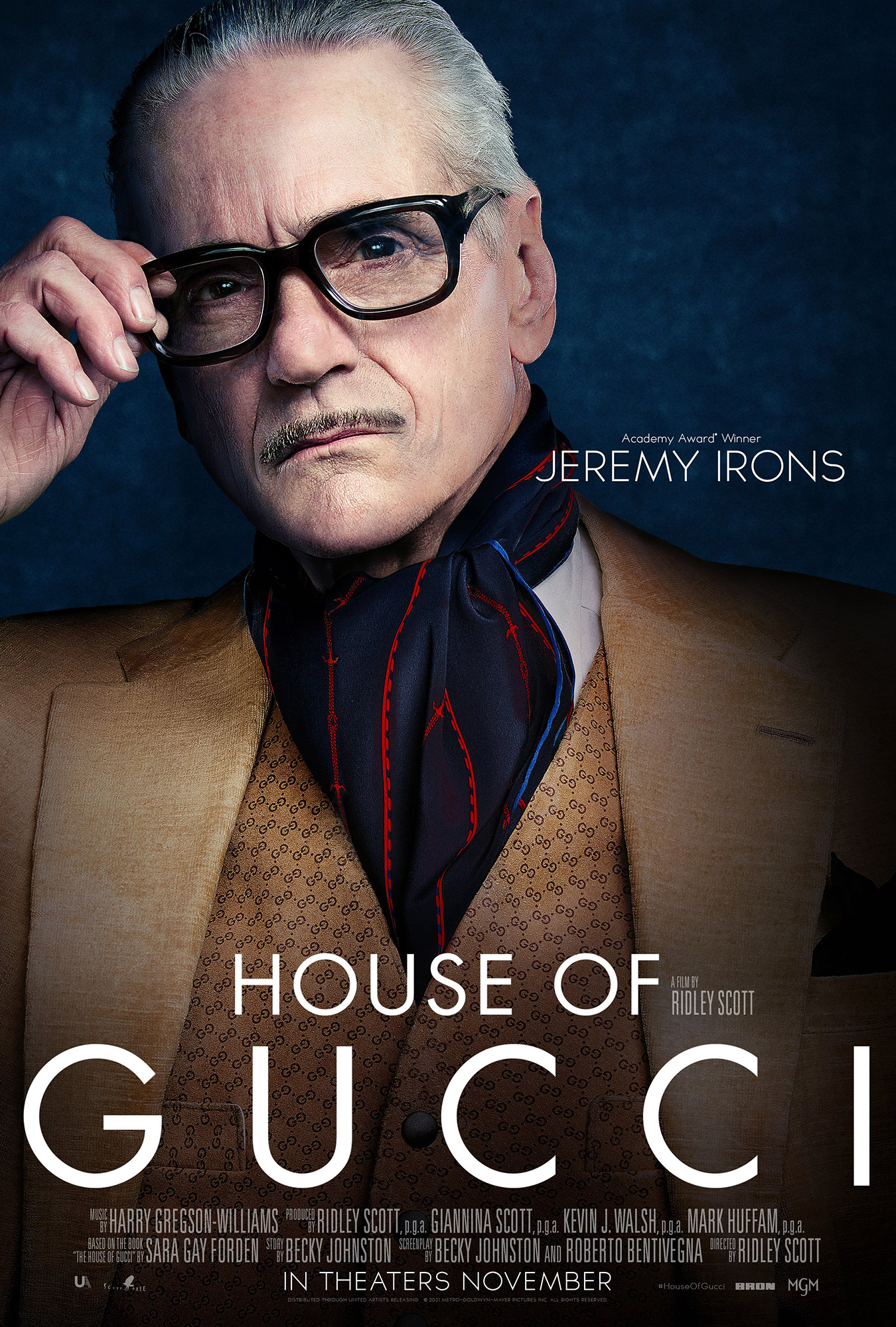 House Of Gucci Vostfr House of Gucci: il character poster di Jeremy Irons: 540041