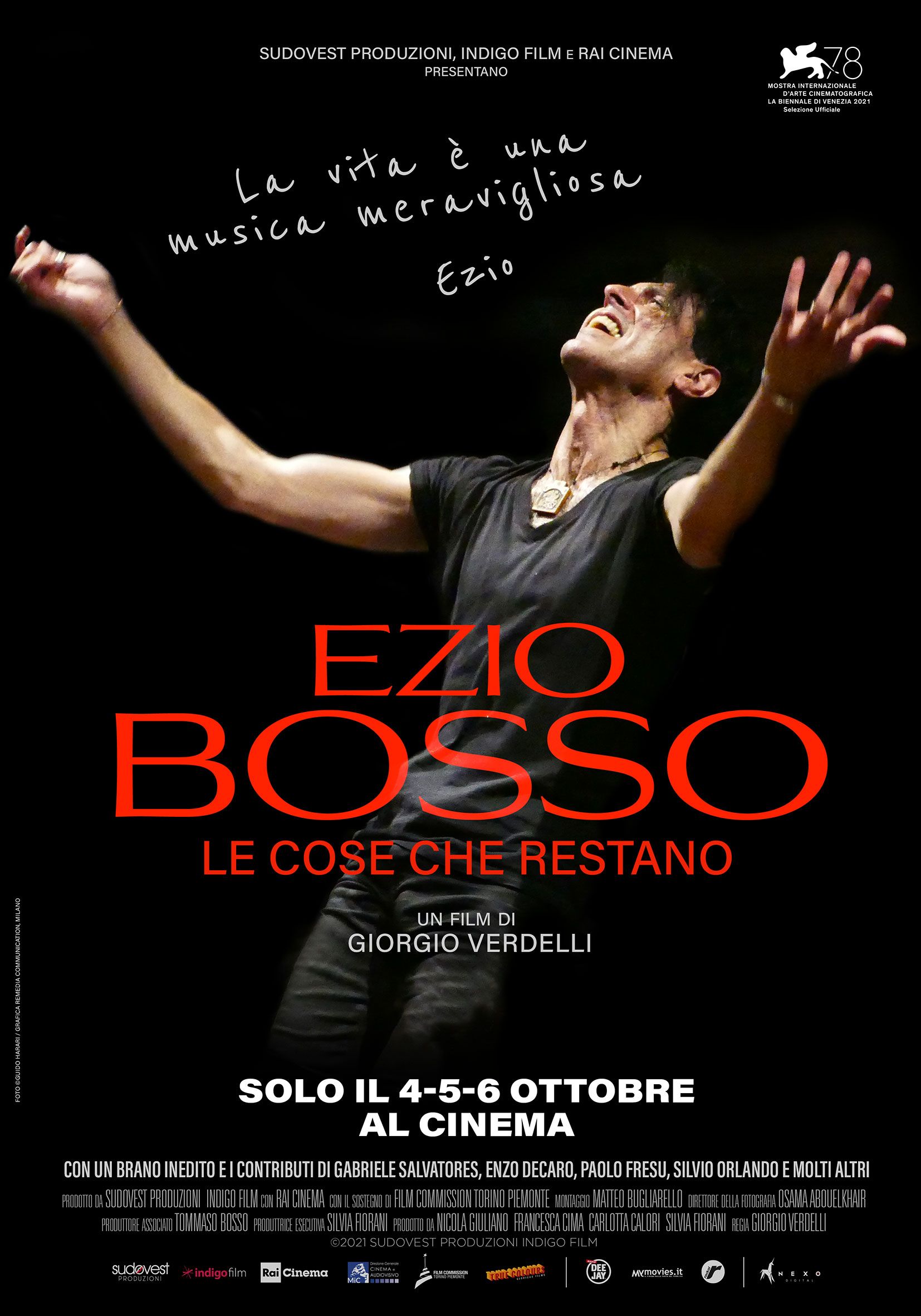 Locandina di Ezio Bosso Le cose che restano 541551 Movieplayer.it