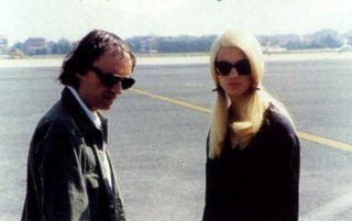 Dario Argento ed Asia Argento sul set di La sindrome di Stendhal