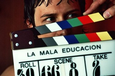 Fele Martìnez sul set di La mala educaciòn