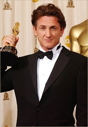 Sean Penn, vincitore del premio come MIglior Attore Protagonista