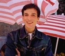 Stefano Dionisi sul set di Non ho sonno