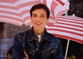 Stefano Dionisi sul set di Non ho sonno