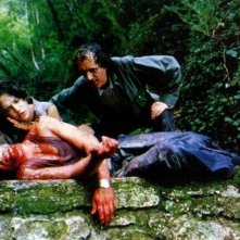 Thomas Kretschmann Asia Argento E Dario Argento Sul Set Di La Sindrome Di Stendhal 100