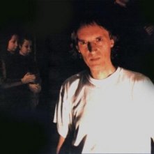 Dario Argento sul set de La sindrome di Stendhal