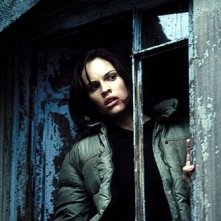 Hilary Swank in una scena del film Insomnia