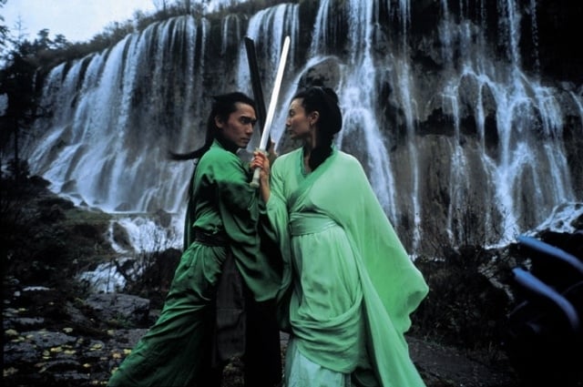 Maggie Chung e Tony Leung Chiu Wai in una scena del film Hero