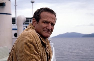 Robin Williams in una scena del film Insomnia