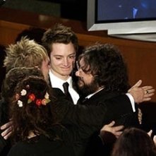 Un abbraccio tra hobbit