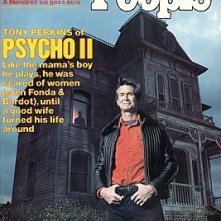 Anthony Perkins sulla copertina di People per il ritorno di Norman Bates in Psycho II