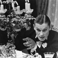 Helmut Berger in una scena de La caduta degli dei