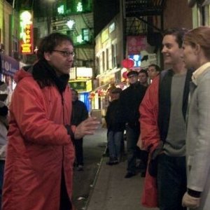 Sam Raimi dirige Kirsten Dunst e Tobey Maguire in Spider-Man