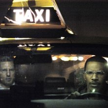 Jamie Foxx e Tom Cruise in una scena di Collateral