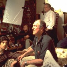 Louis Garrel e Bernardo Bertolucci sul set di The Dreamers