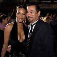 Vivica A. Fox e Sonny Chiba alla prima di Kill Bill Vol. 1