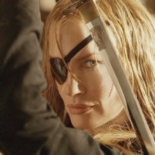 Daryl Hannah nei panni di Elle Driver in una scena del film Kill Bill: Volume 2