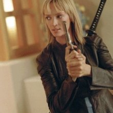 Uma Thurman è la vendicativa protagonista del film Kill Bill: Volume 2