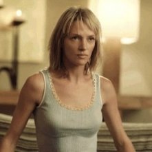 Uma Thurman in una scena del film Kill Bill: Volume 2