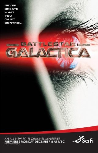 La locandina di Battlestar Galactica