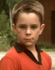 Anton Glanzelius in una scena de La mia vita a quattro zampe