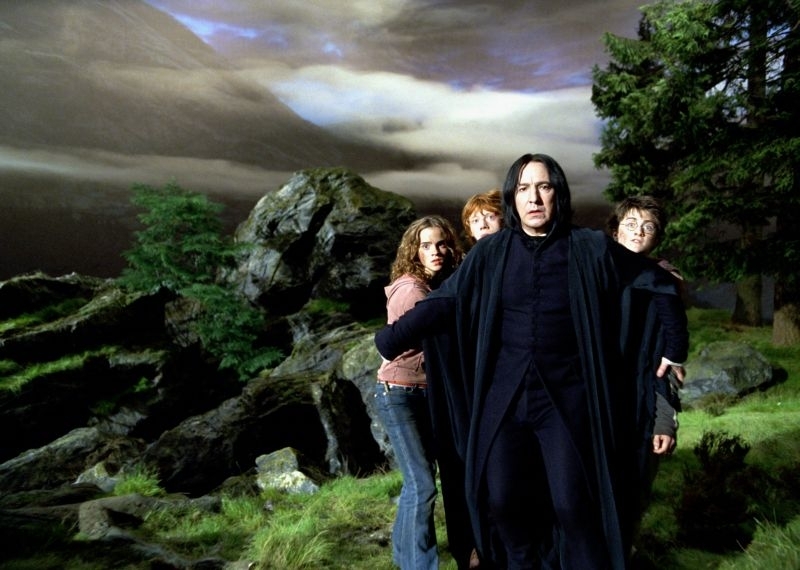 Una scena di Harry Potter e il prigioniero di Azkaban