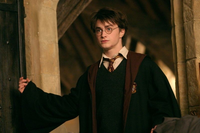 Daniel Radcliffe in una scena del franchise Harry Potter