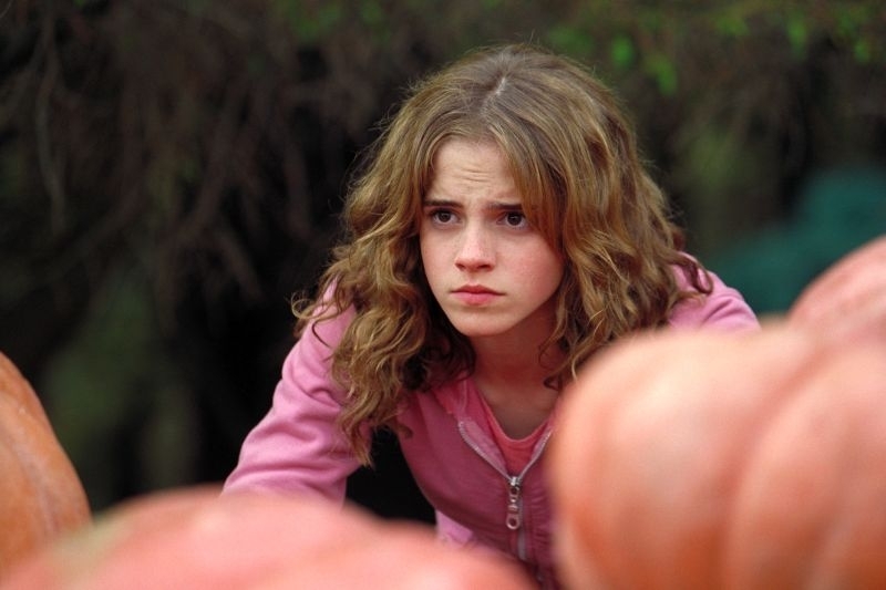 Emma Watson in una scena di Harry Potter e il prigioniero di Azkaban