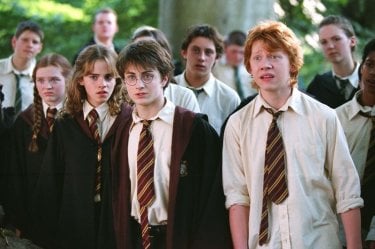 Harry Potter e il prigioniero di Azkaban: gli studenti del terzo anno di Grifondoro a lezione con Hagrid