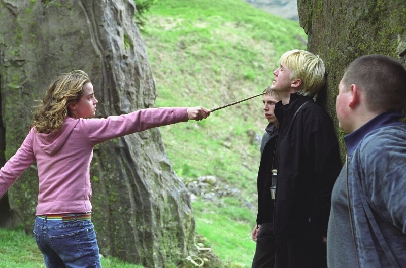 Hermione ne dice quettro al sadico Malfoy