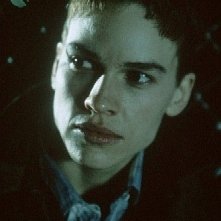 Hilary Swank in una scena di Boys Don't Cry