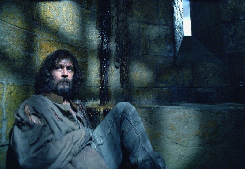 Il grande Gary Oldman è Sirius Black, il prigioniero di Azkaban