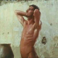 Leonardo Treviglio in una scena di Sebastiane