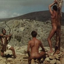 Leonardo Treviglio in una scena di Sebastiane