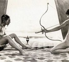 Ninetto Davoli in una scena de Il fiore delle mille e una notte