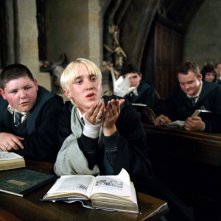 Tom Felton è il nemico di harry, Draco Malfoy