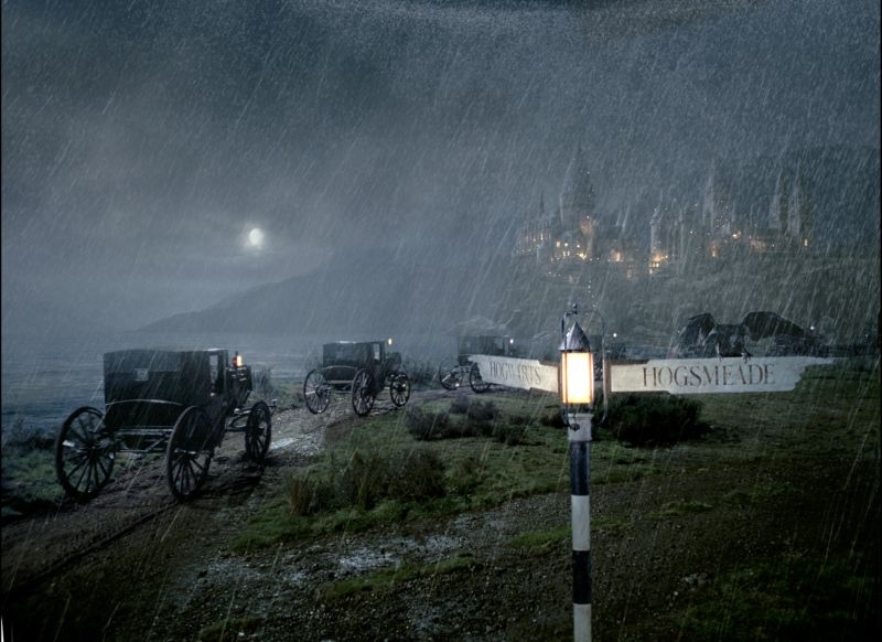 Verso Hogwarts In Una Notte Piovosa 4051