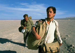 Gael Garcia Bernal e Rodrigo de la Serna in una scena de I diari della motocicletta