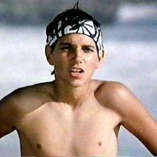 Ralph Macchio in una scena di Karate Kid